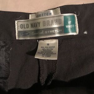 Grey office work pants (capris) sz 16